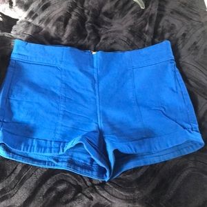 BRIGHT BLUE SHORTS